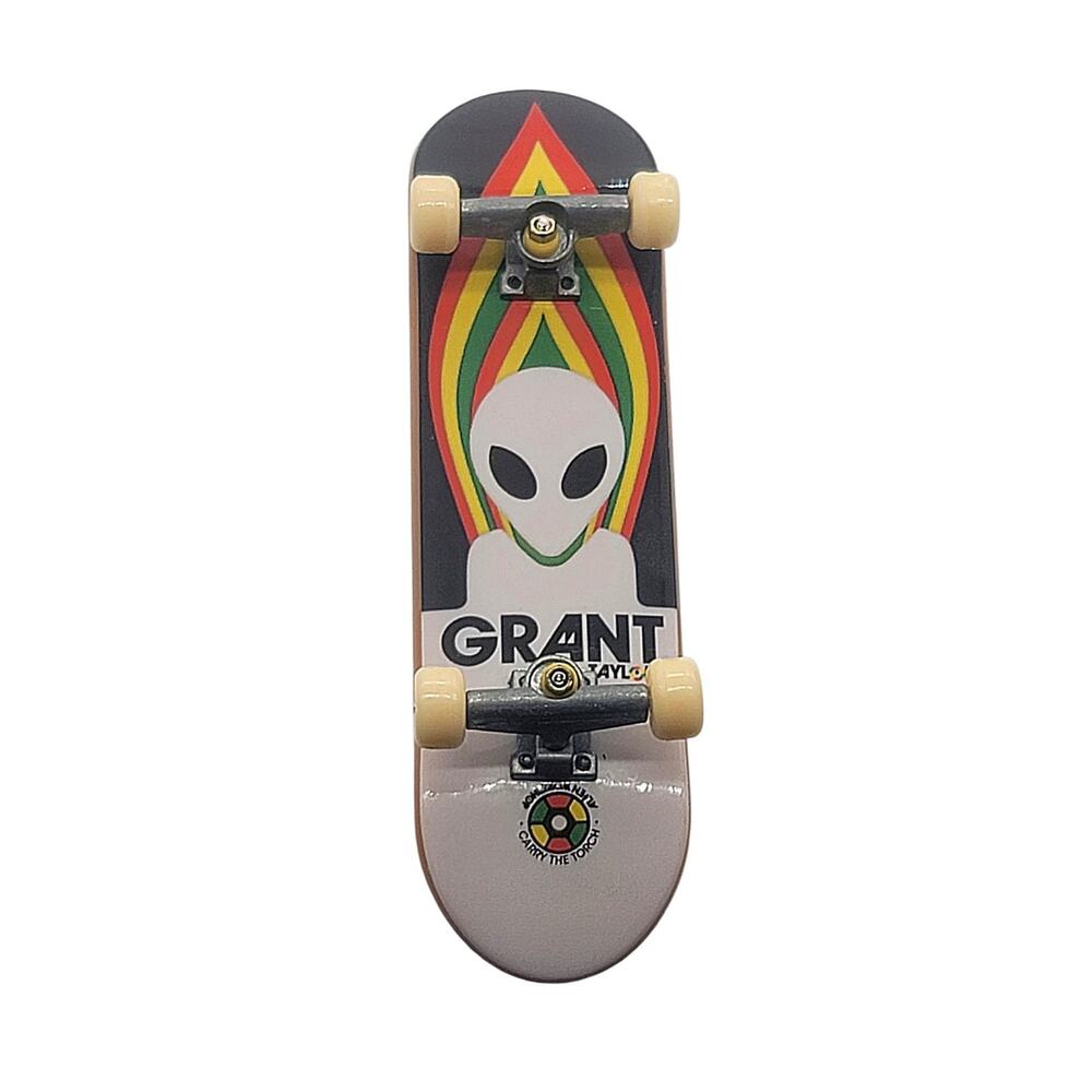 Vintage Alien Workshop Tech Deck Grant Taylor Carry The Torch Graphic 96mm CL13